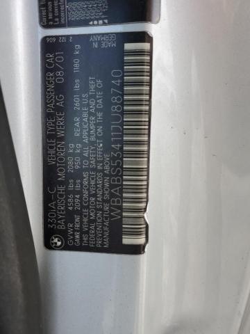 WBABS53411JU88740 BMW 330 CI