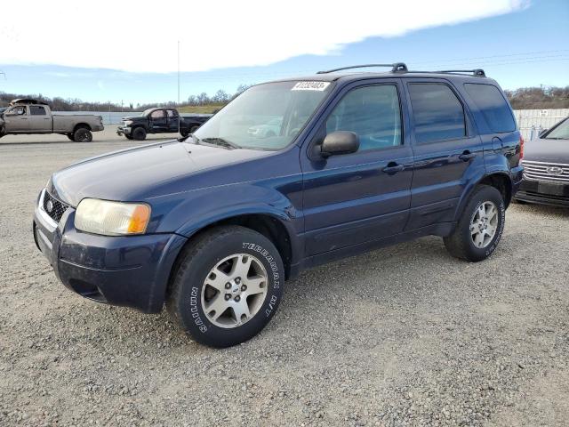 Ford salvage cars for sale: 2003 Ford Escape Limited