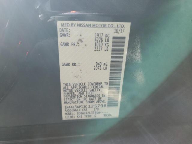 1N4AL3AP1JC125796 Nissan Altima