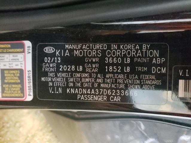 KNADN4A37D6233666 KIA RIO EX