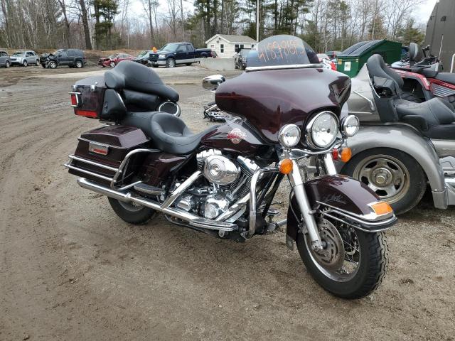 Salvage cars for sale from Copart Lyman, ME: 2005 Harley-Davidson Flhtcui