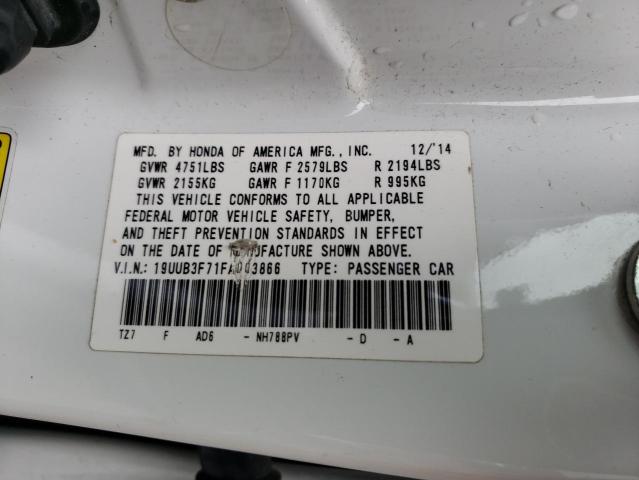 2015 ACURA TLX ADVANC 19UUB3F71FA003866
