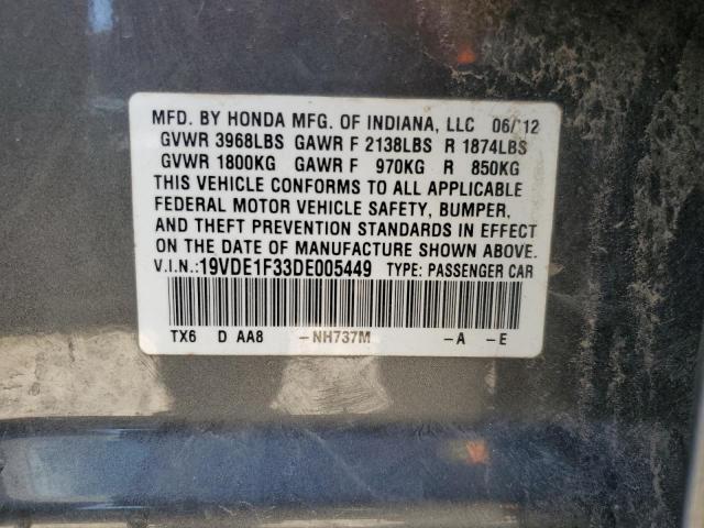 19VDE1F33DE005449 Acura ILX 20