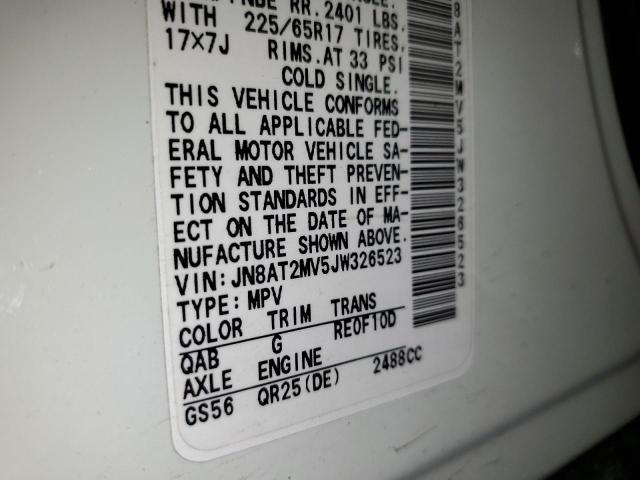 2018 NISSAN ROGUE S - JN8AT2MV5JW326523