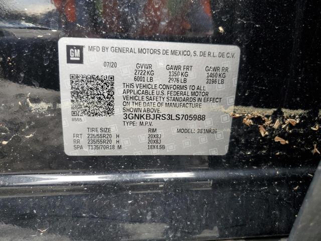 2020 CHEVROLET BLAZER 3LT - 3GNKBJRS3LS705988