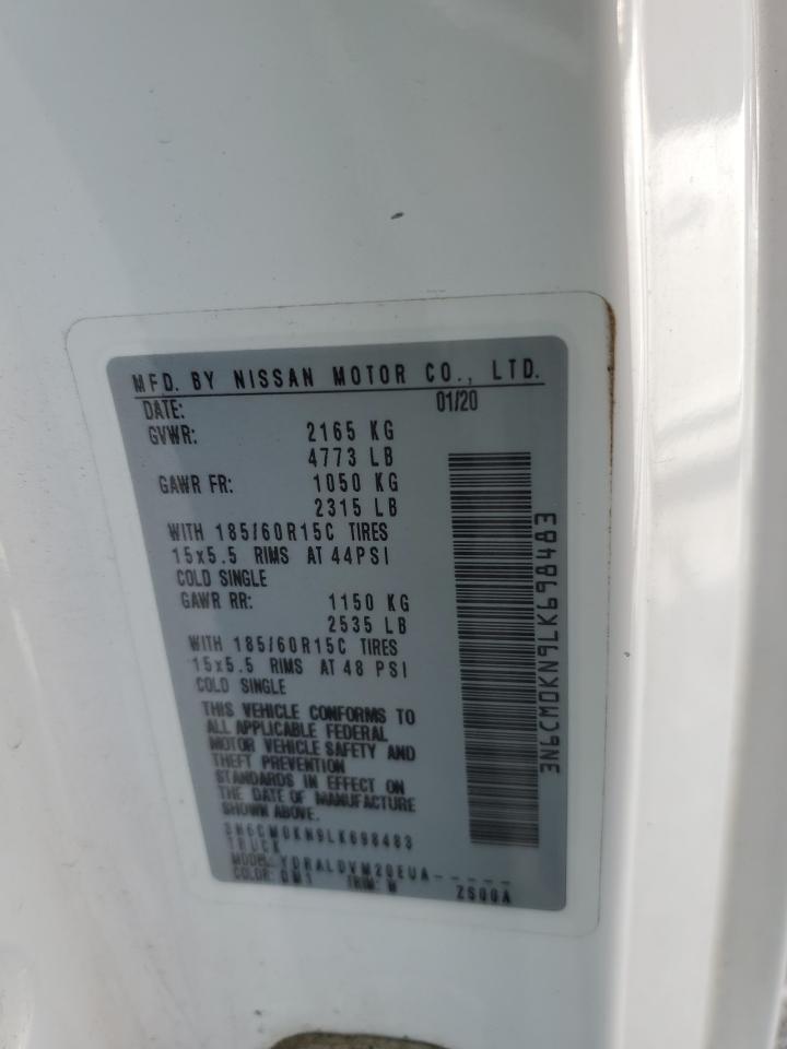 3N6CM0KN9LK698483 NISSAN NV 2020