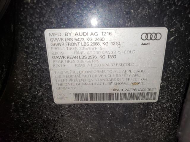 VIN WA1C2AFP6HA090921 2017 Audi Q5, Premium no.14