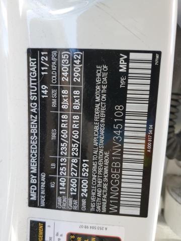 2022 MERCEDES-BENZ GLC 300 4M - W1N0G8EB1NV345108