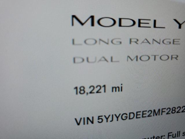 5YJYGDEE2MF282238 Tesla Model Y