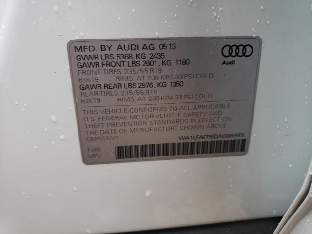 VIN WA1LFAFP8DA096993 2013 Audi Q5, Premium Plus no.13