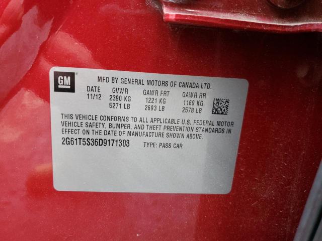 2G61T5S36D9171303 Cadillac Xts Premium Collection