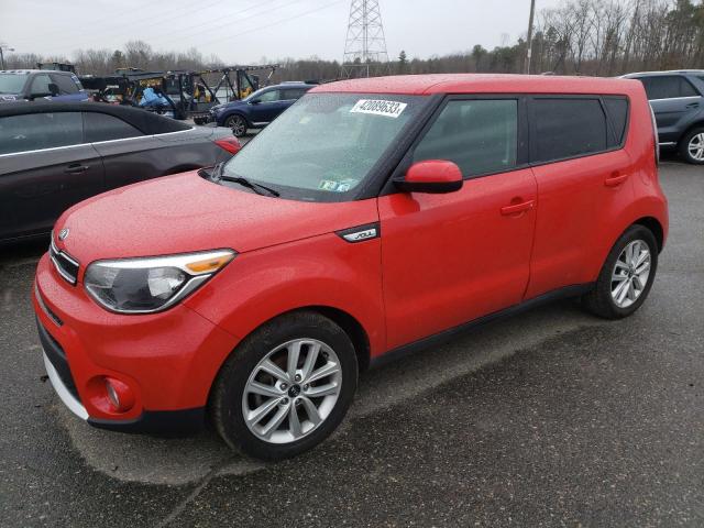 Salvage cars for sale from Copart Glassboro, NJ: 2018 KIA Soul +