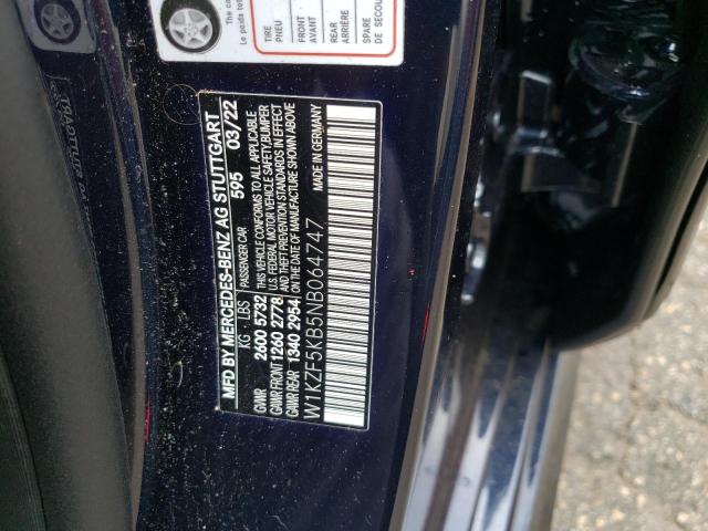2022 MERCEDES-BENZ E 450 4MAT - W1KZF5KB5NB064747
