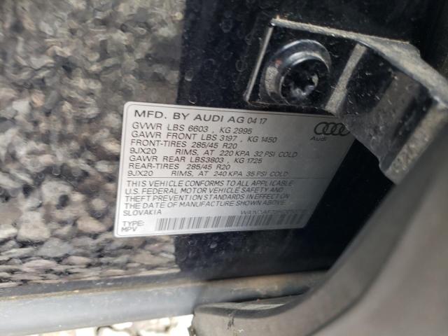 2017 AUDI Q7 PRESTIG - WA1VAAF73HD053710