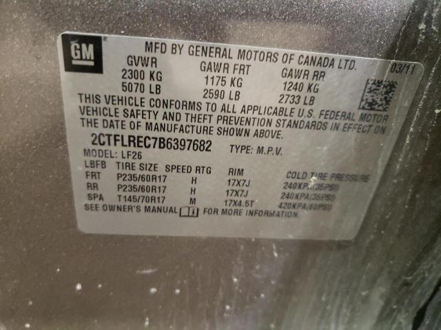 2CTFLREC7B6397682 GMC Terrain Sle