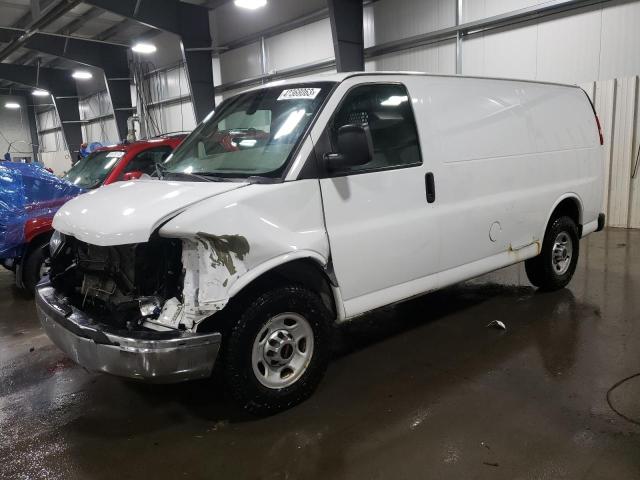 Salvage cars for sale from Copart Ham Lake, MN: 2015 GMC Savana G2500