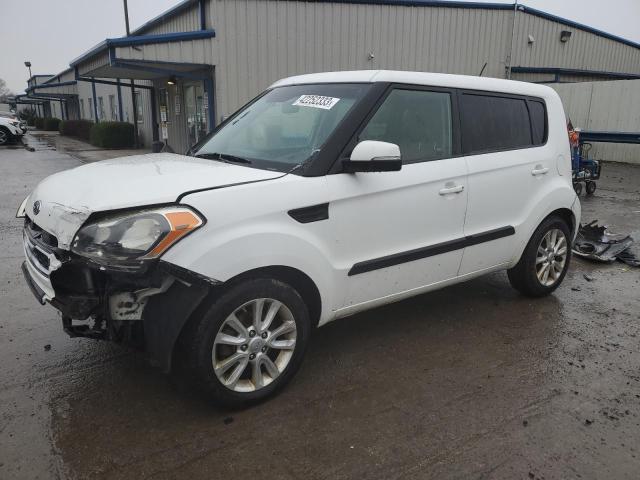 Salvage cars for sale from Copart Ellwood City, PA: 2012 KIA Soul +