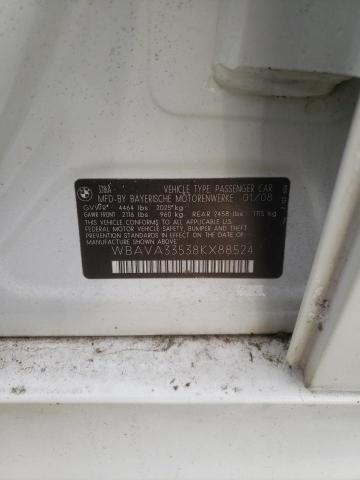 WBAVA33538KX88524 BMW 328 I