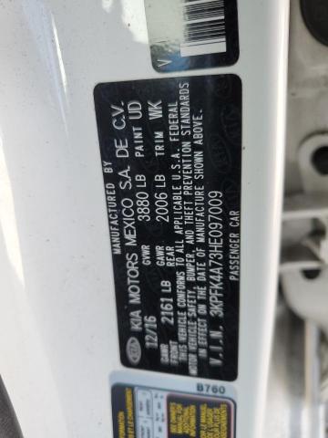 3KPFK4A73HE097009 KIA FORTE LX