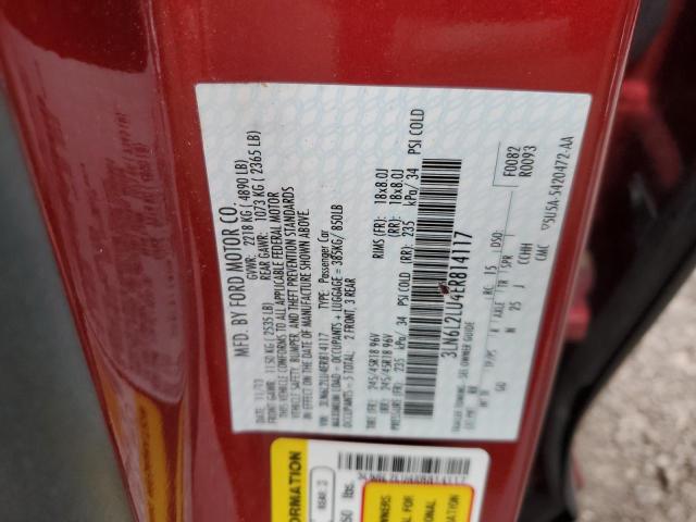 3LN6L2LU4ER814117 Lincoln MKZ