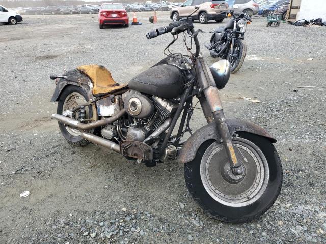 Salvage motorcycles for sale at Baltimore, MD auction: 2002 Harley-Davidson Flstf