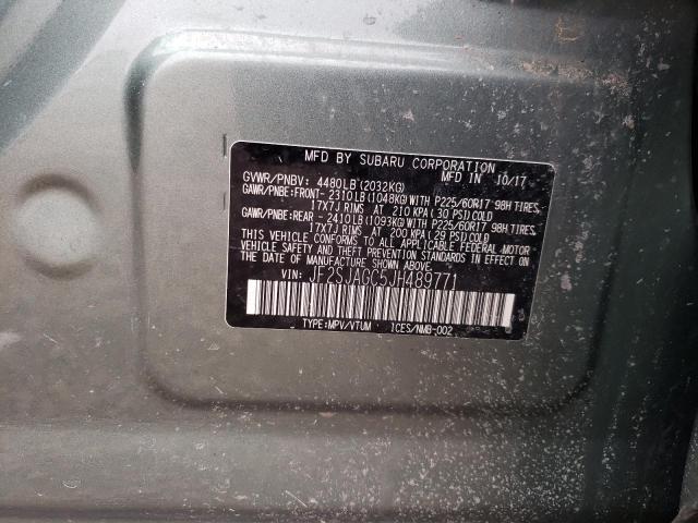 JF2SJAGC5JH489771 Subaru Forester 2.5i Premium