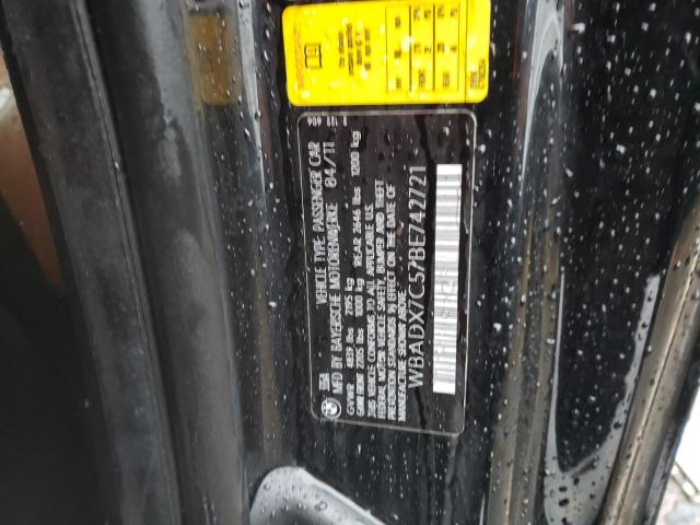 WBADX7C57BE742721 BMW 335 I