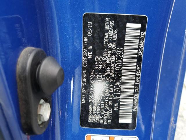 JF1ZCAC12L9700293 Subaru Brz Limited