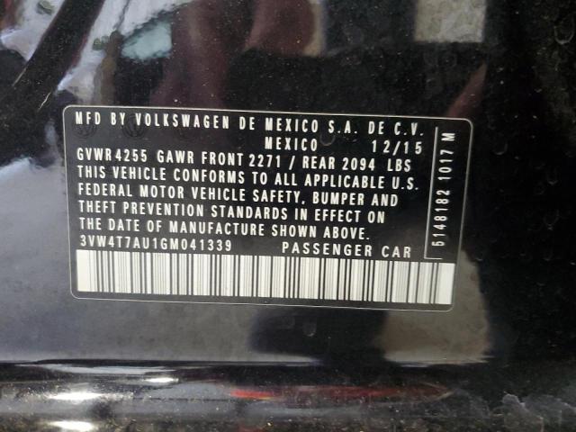 2016 VOLKSWAGEN GTI S/SE - 3VW4T7AU1GM041339
