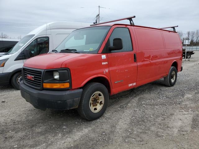 Salvage cars for sale from Copart Leroy, NY: 2003 GMC Savana G3500