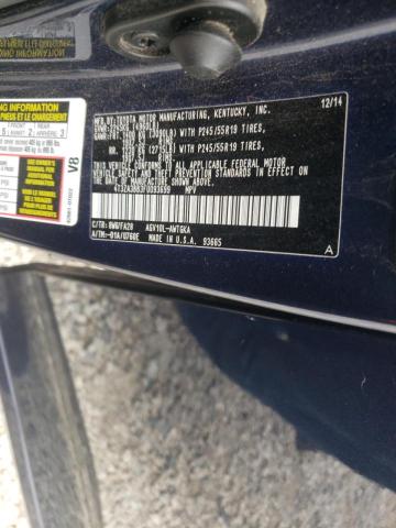 2015 TOYOTA VENZA LE - 4T3ZA3BB3FU093699