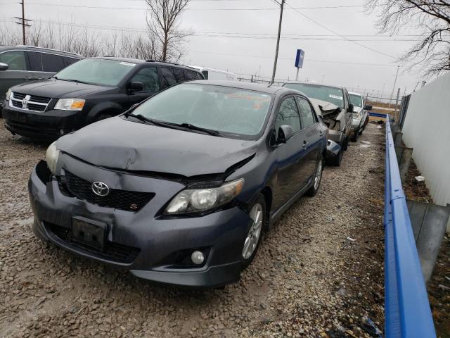 Salvage cars for sale at Dyer, IN auction: 2010 Toyota Corolla Base