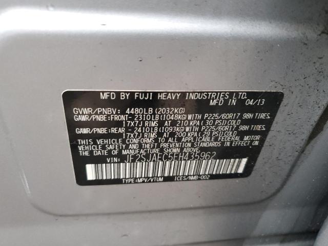 JF2SJAEC5EH435962 Subaru Forester 2.5i Premium