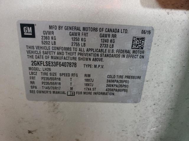 2GKFLSE33F6407878 GMC Terrain