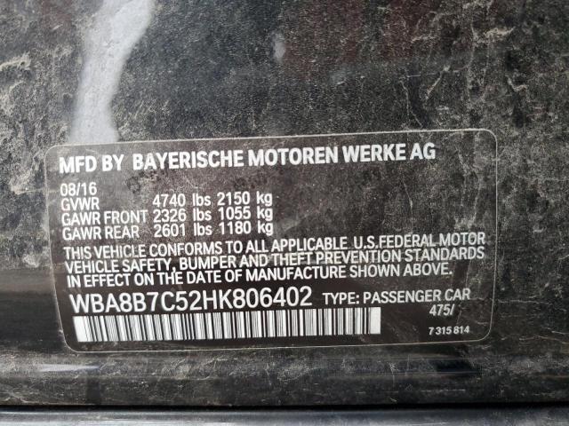 2017 BMW 340 XI - WBA8B7C52HK806402