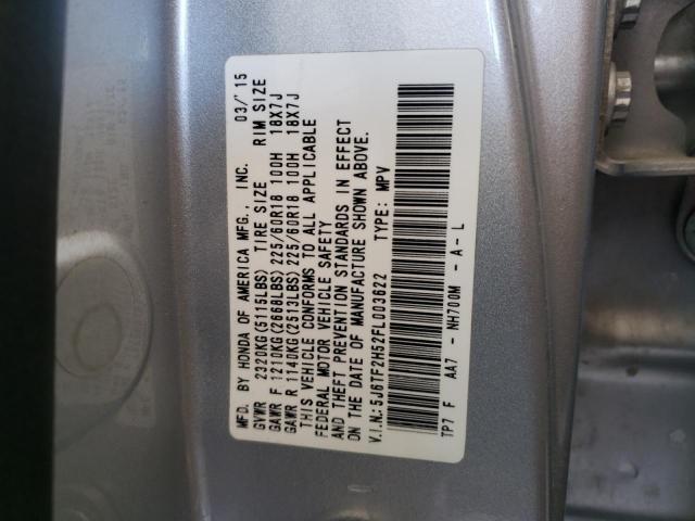 2015 HONDA CROSSTOUR - 5J6TF2H52FL003622
