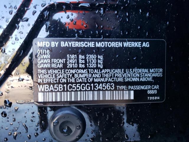 2016 BMW 535I - WBA5B1C55GG134563