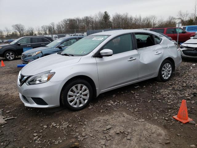 Salvage cars for sale from Copart Chalfont, PA: 2019 Nissan Sentra S