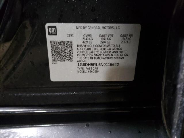 2022 CADILLAC CT4-V - 1G6DH5RL6N0116642