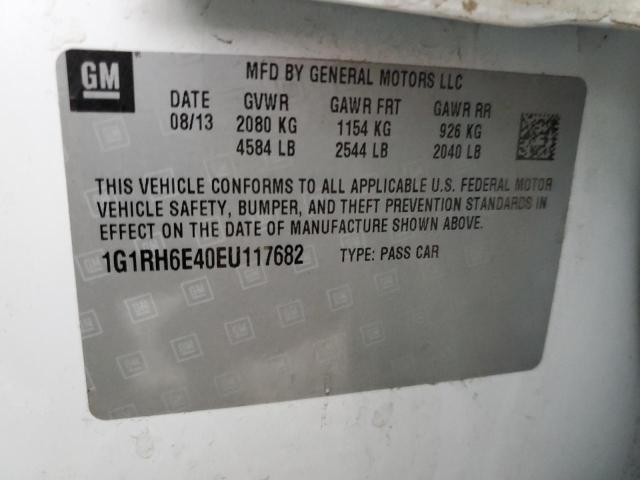 VIN 1G1RH6E40EU117682 2014 Chevrolet Volt no.13