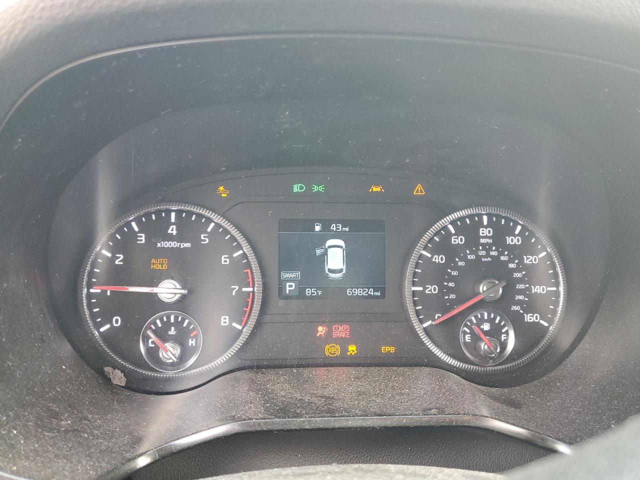 2020 Kia Telluride Lx VIN: 5XYP24HC8LG033986 Lot: 42116503