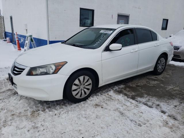 Salvage cars for sale from Copart Farr West, UT: 2012 Honda Accord LX