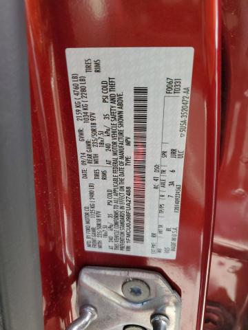 2015 FORD ESCAPE TIT 1FMCU0J98FUA27488