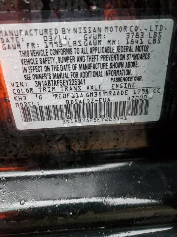 3N1AB7AP5EY225341 Nissan SENTRA S