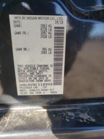 2019 NISSAN ALTIMA SL - 1N4BL4EV3KC114948