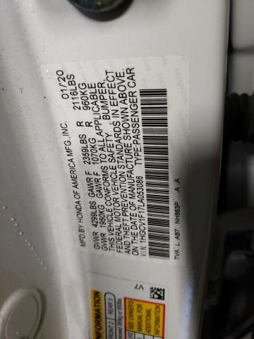 1HGCV1F17LA053086 Honda Accord LX 13