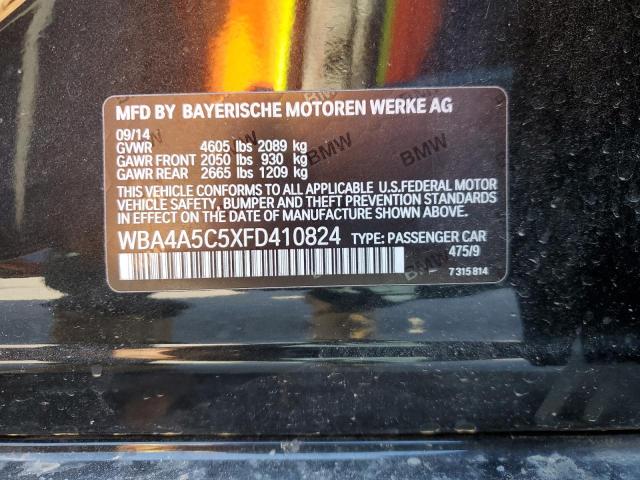2015 BMW 428 I GRAN - WBA4A5C5XFD410824