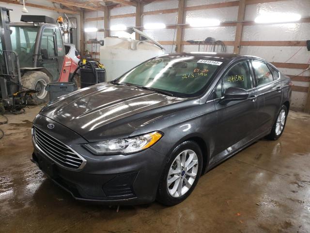 Salvage cars for sale from Copart Pekin, IL: 2020 Ford Fusion SE