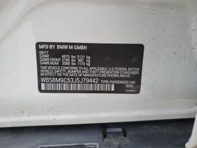 WBS8M9C53J5J79442 BMW M3