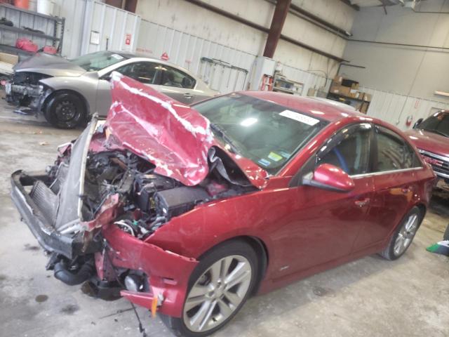 Salvage cars for sale from Copart Rogersville, MO: 2012 Chevrolet Cruze LTZ